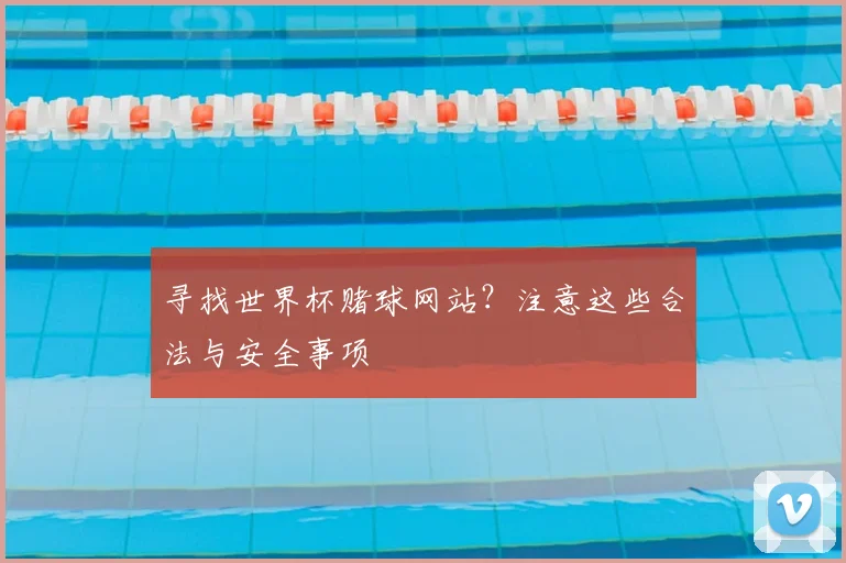 寻找世界杯赌球网站？注意这些合法与安全事项